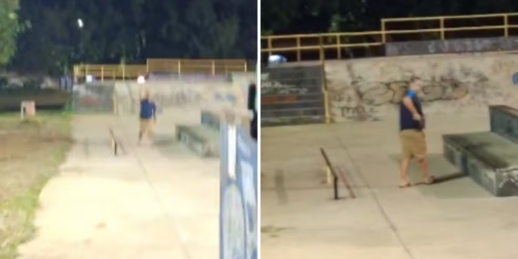 homem-atira-para-o-alto-em-pista-de-skate-apos-se-incomodar-com-barulho