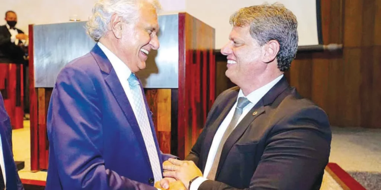 possiveis-presidenciaveis,-caiado-e-tarcisio-olham-para-sucessao