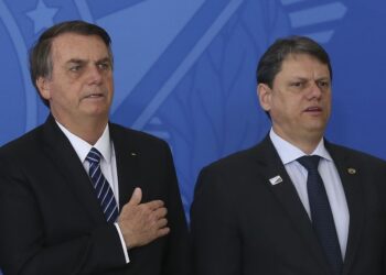 veja-o-que-o-tarcisio-disse-na-manifestacao-em-copacabana;-da-anistia-ao-“volta,-bolsonaro”