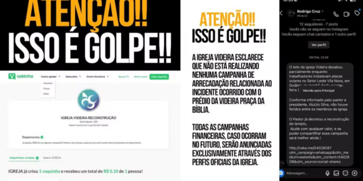 falsa-campanha-tenta-arrecadar-r$-100-mil-para-reconstrucao-de-igreja-em-goiania