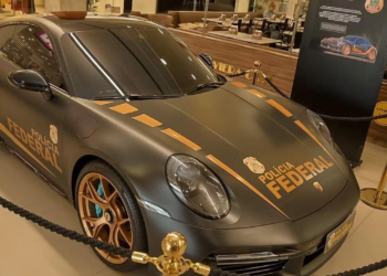 porsche-de-r$-1,5-milhao-vira-viatura-da-policia-federal