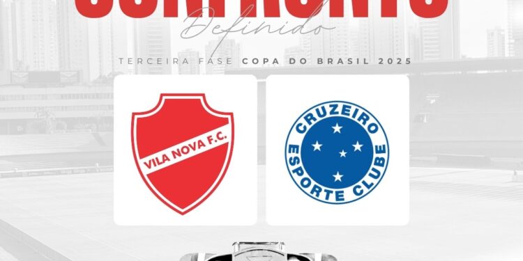 confronto-definido:-vila-nova-encara-o-cruzeiro-na-3a-fase-da-copa-do-brasil