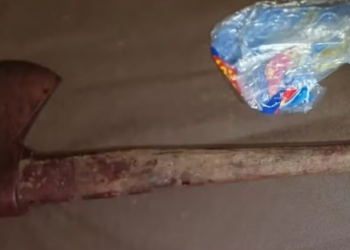 mae-e-presa-suspeita-de-matar-o-filho-a-machadadas-em-buriti-alegre