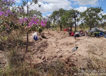 policia-desmantela-garimpo-ilegal-em-cristalina-e-prende-mais-de-40-pessoas