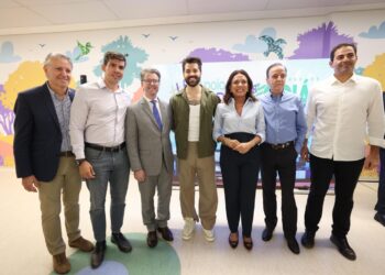 dj-alok-e-gracinha-caiado-visitam-obras-do-hospital-cora,-que-esta-82%-concluido