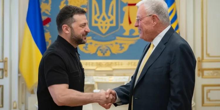 zelensky-e-enviado-do-eua-debatem-defesa-aerea-e-armamento