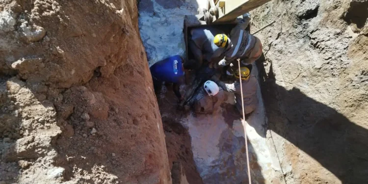 trabalhador-morre-soterrado-em-obra-apos-deslizamento-de-terra-em-caldas-novas