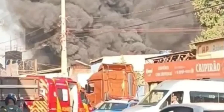 loja-de-pneus-pega-fogo-em-goiania