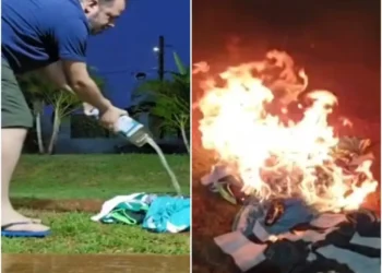 torcedor-do-goias-poe-fogo-em-colecao-de-quase-50-anos-apos-clube-perder-acesso