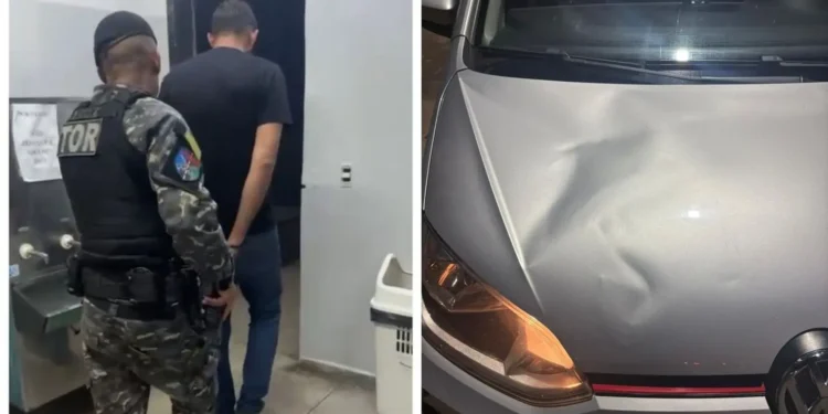 pm-prende-suspeito-de-atropelar-crianca-e-fugir-sem-prestar-socorro-em-goiania;-veja-o-video