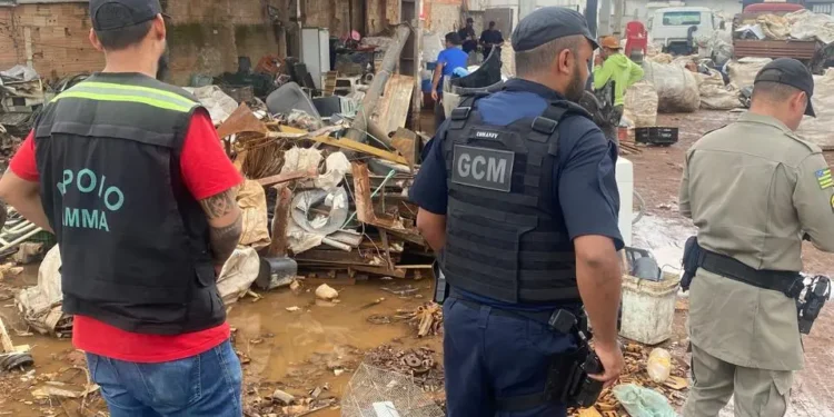 acao-integrada-autua-duas-reciclagens-por-irregularidades-ambientais-em-senador-canedo