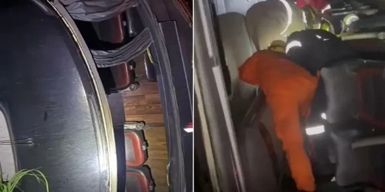 onibus-capota-na-br-060,-em-alexania,-e-deixa-10-feridos