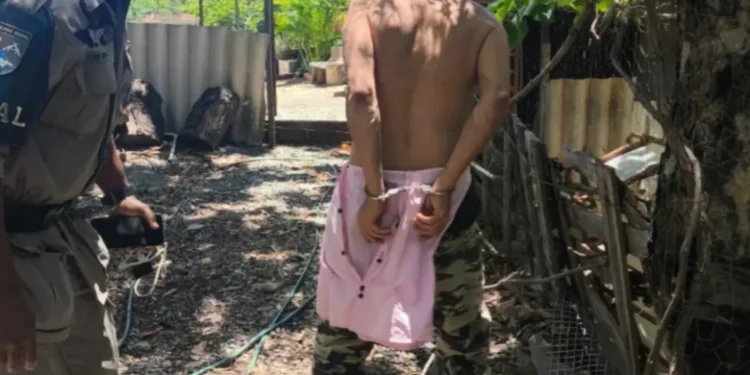 homem-e-preso-apos-esfaquear-colega-e-se-esconder-em-galinheiro-na-zona-rural-de-caldas-novas