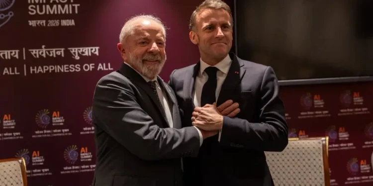 lula-se-reune-com-macron-na-india-e-discutem-cooperacao-em-defesa