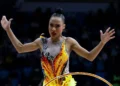 na-ginastica-ritmica,-geovanna-santos-conquista-duas-medalhas-ineditos-no-grand-prix-de-tartu