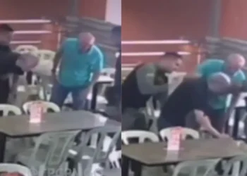 idoso-e-salvo-por-policiais-apos-engasgo-em-restaurante-no-centro-de-goiania