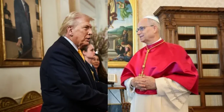 trump-segue-com-ataques-contra-papa-leao-xiv:-“ele-nao-deveria-falar-sobre-guerra”