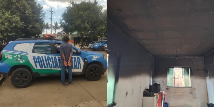 homem-e-preso-apos-agredir-esposa-e-incendiar-casa-em-aparecida-de-goiania