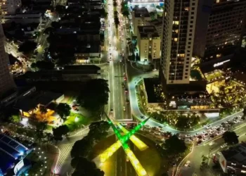 monumentos-da-avenida-85,-em-goiania,-sao-revitalizados-apos-quase-duas-decadas