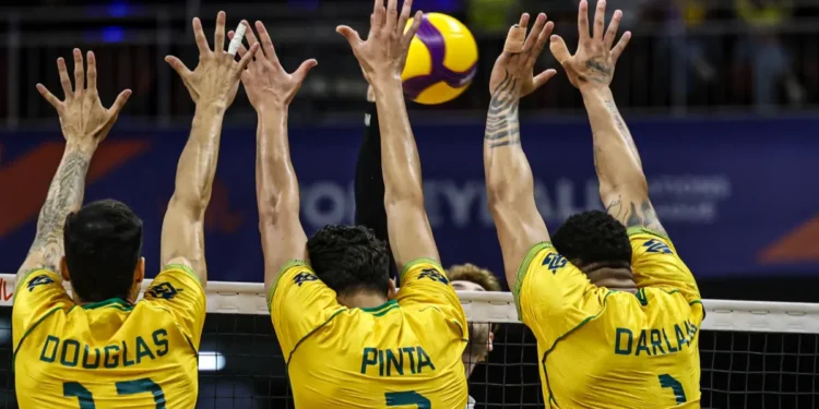 brasil-enfrenta-os-estados-unidos-pela-vnl-masculina;-veja-horario-e-onde-assistir