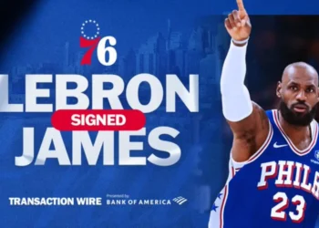 de-casa-nova:-lebron-e-apresentado-pelos-76ers
