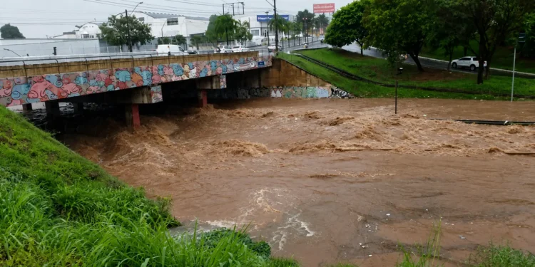 obra-para-conter-alagamentos-na-marginal-botafogo,-em-goiania,-esbarra-em-entraves-tecnicos
