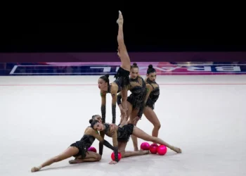 ginastica-ritmica:-brasil-conquista-bronze-no-mundial-e-carimba-vaga-olimpica-antecipada