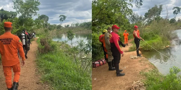 bombeiros-encontram-corpo-de-homem-em-lago-da-saneago,-em-goiania
