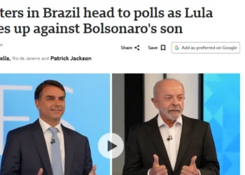 eleicao-entre-lula-e-flavio-bolsonaro-ganha-destaque-na-imprensa-internacional