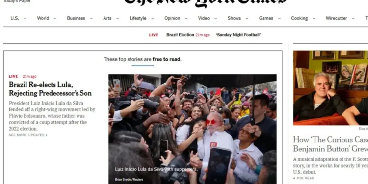 vitoria-de-lula-e-quarto-mandato-ganham-destaque-na-imprensa-internacional